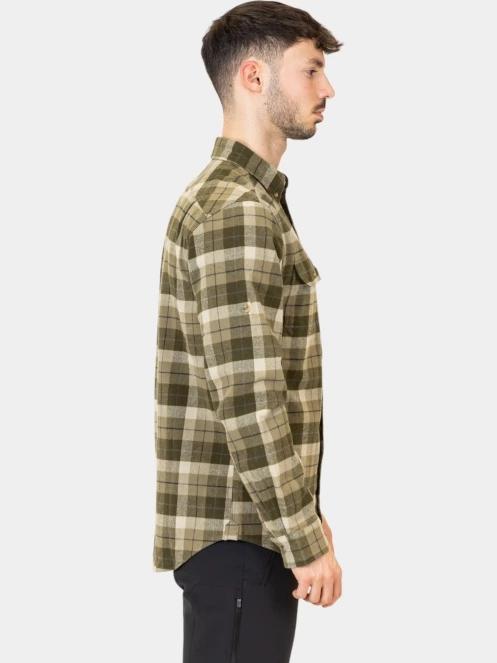 camasa de drumetie cu maneci lungi pt. barbati Fjallraven Singi Heavy Flannel Shirt M verde 5