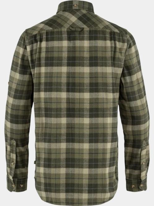 camasa de drumetie cu maneci lungi pt. barbati Fjallraven Singi Heavy Flannel Shirt M verde 9