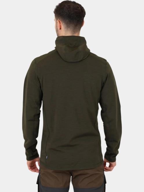 pulover cu gluga pt. barbati Fjallraven Keb Fleece Hoodie M verde 4