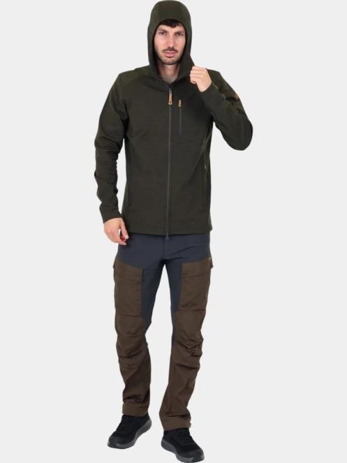 pulover cu gluga pt. barbati Fjallraven Keb Fleece Hoodie M verde 6