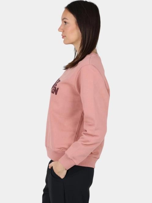 pulover pt. femei Fjallraven Fjällräven Logo Sweater W roz 3