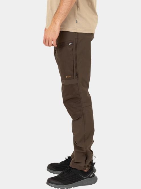 pantaloni de drumetie pt. barbati Fjallraven Keb Agile Trousers M verde 3