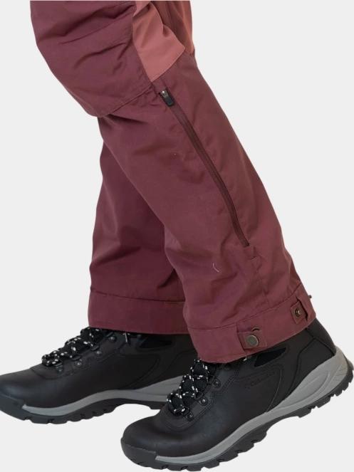 pantaloni de drumetie pt. femei Fjallraven Keb Trousers Curved W violet 9