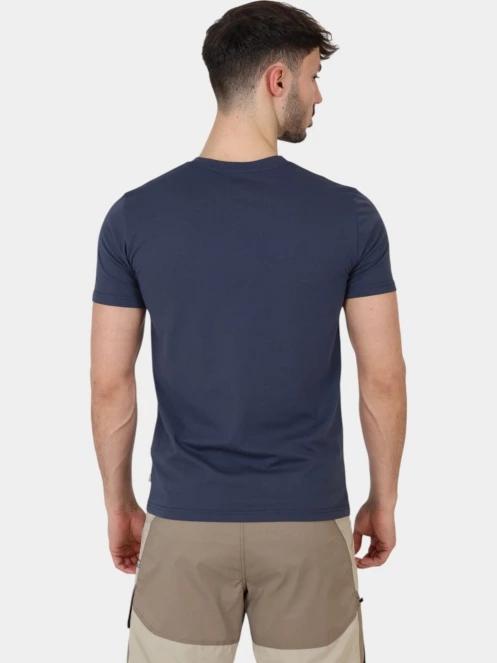 tricou cu maneci scurte pt. barbati Fjallraven Fjällräven Logo T-shirt M albastru inchis 4