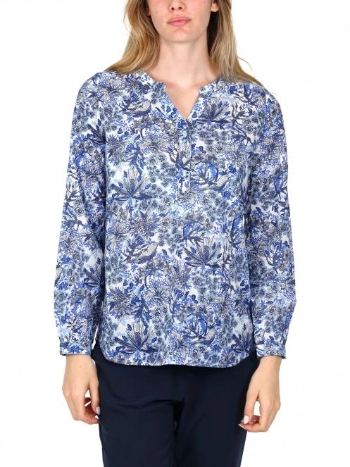 bluza pt. femei TBS Fridatun albastru 2