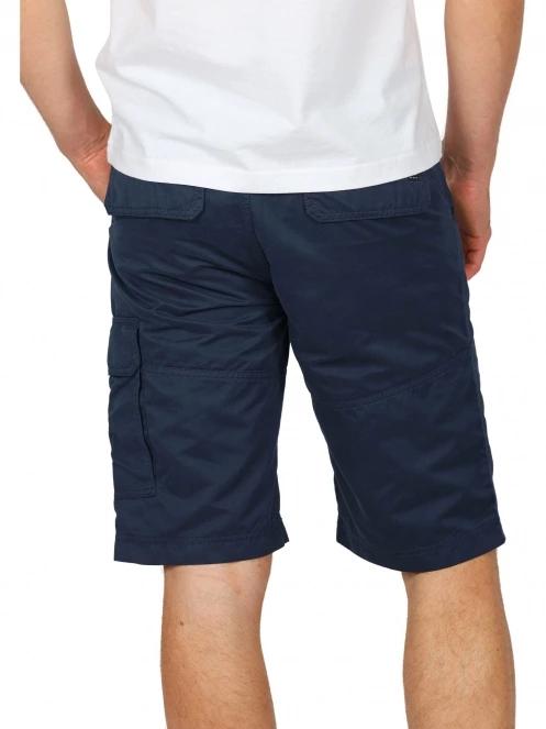 pantaloni scurti cu buzunare laterale pt. barbati TBS Fuppaber albastru inchis 4