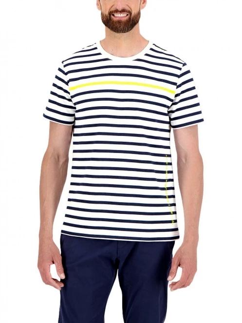 tricou cu maneci scurte pt. barbati TBS Gabbytee alb 2