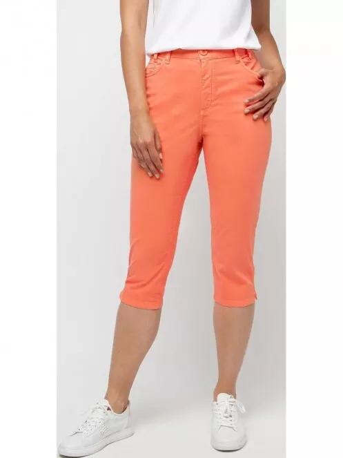 pantaloni capri pt. femei TBS Gemmecor portocaliu 2