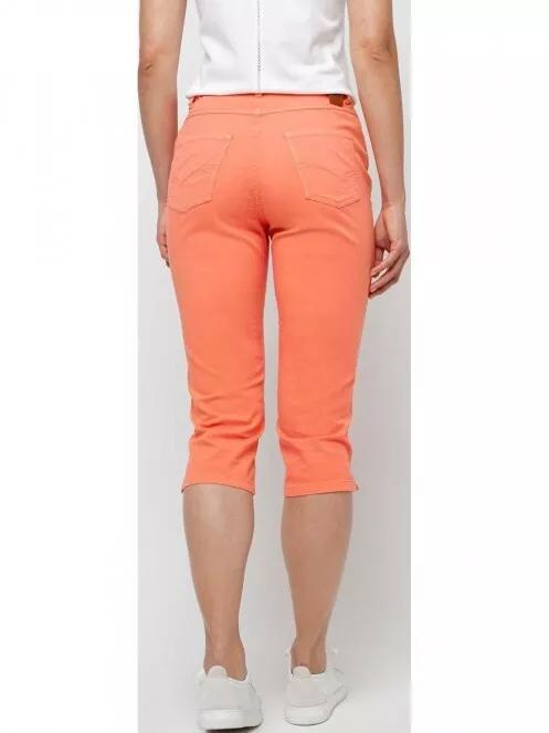 pantaloni capri pt. femei TBS Gemmecor portocaliu 3