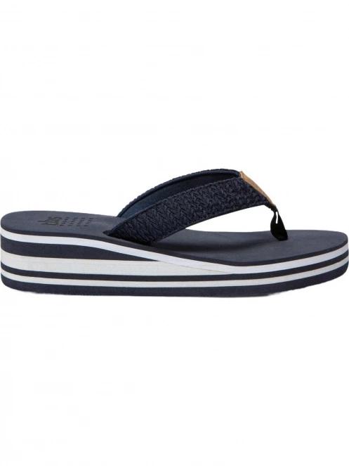 papuci flip flop pt. femei TBS Granada albastru inchis 2