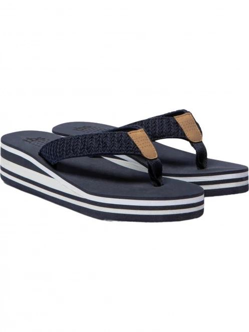 papuci flip flop pt. femei TBS Granada albastru inchis 3