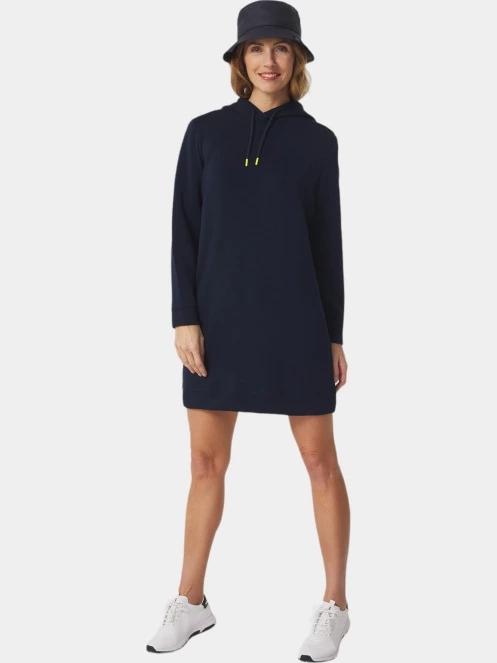 rochie pulover pt. femei TBS Hardyrob albastru inchis 2