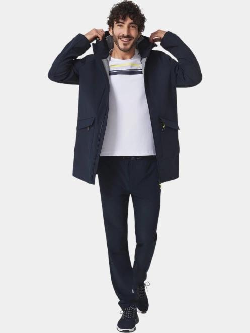 cardigan pt. barbati TBS Hebergil albastru inchis 4