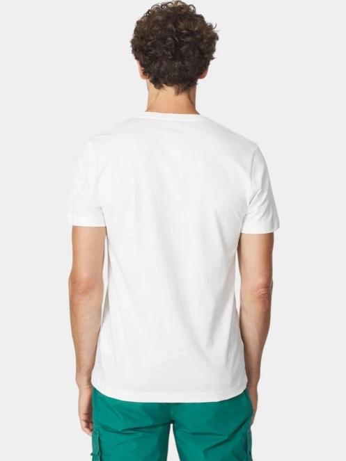 tricou cu maneci scurte pt. barbati TBS Hervetee alb 3