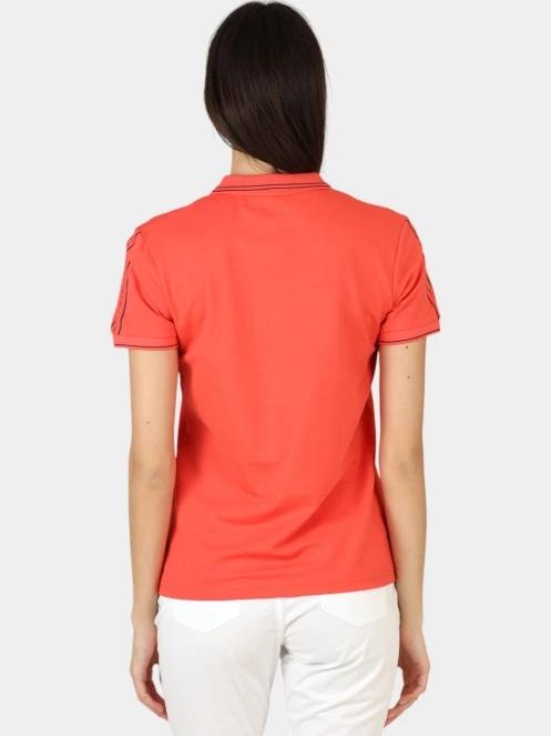 tricou cu guler pt. femei TBS Irrispol portocaliu 4