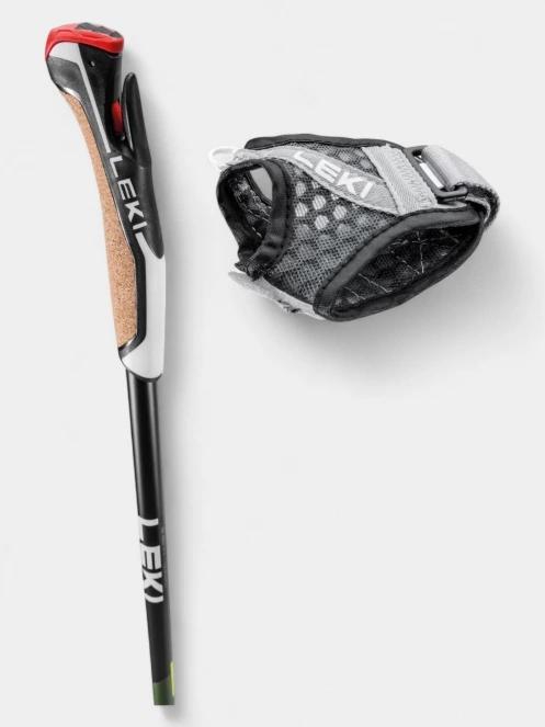 baston de drumetie LEKI Flash Carbon verde 4