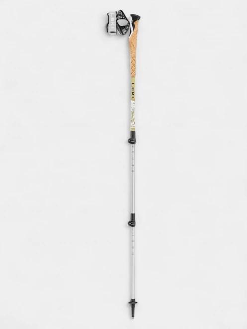 baston de drumetie LEKI Cross Trail TA 100 - 135 cm alb 2