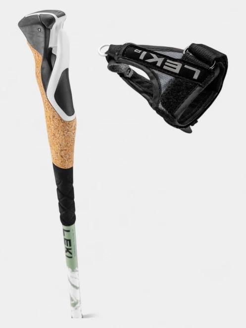 baston de drumetie LEKI Cross Hike Carbon  verde 5