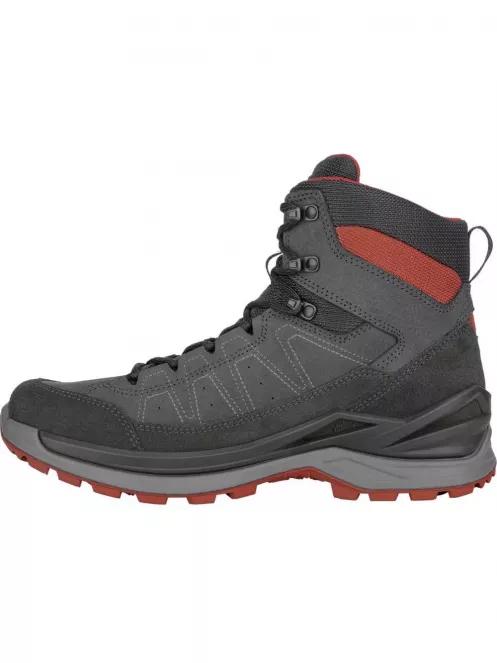 bocanci de drumetie impermeabili pt. barbati Lowa Toro Evo Gtx Mid gri 4