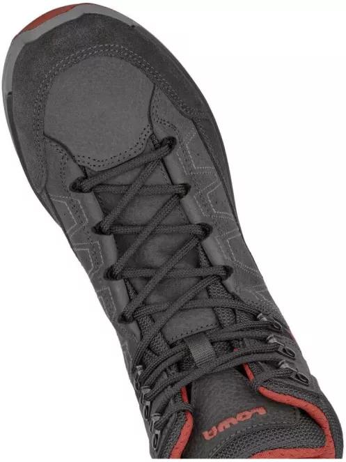 bocanci de drumetie impermeabili pt. barbati Lowa Toro Evo Gtx Mid gri 6