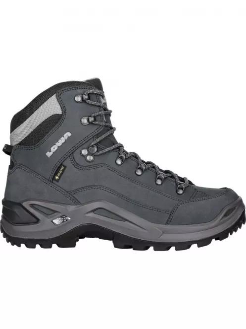 bocanci de drumetie impermeabili pt. barbati Lowa Renegade Gtx Mid gri 2
