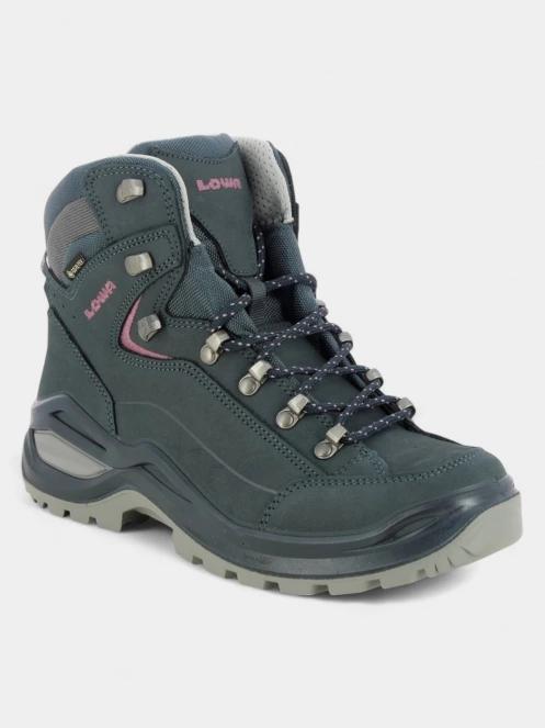 pantofi de drumetie impermeabili pt. femei Lowa Renegade EVO GTX MID Ws albastru 2