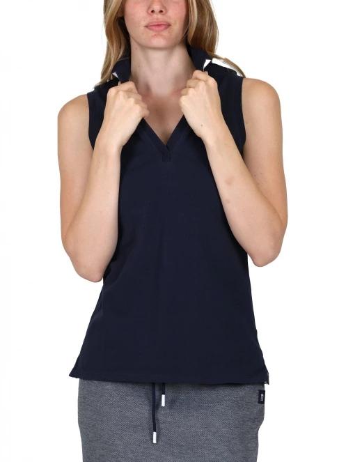 tricou fara maneci pt. femei TBS Loretsan albastru inchis 6