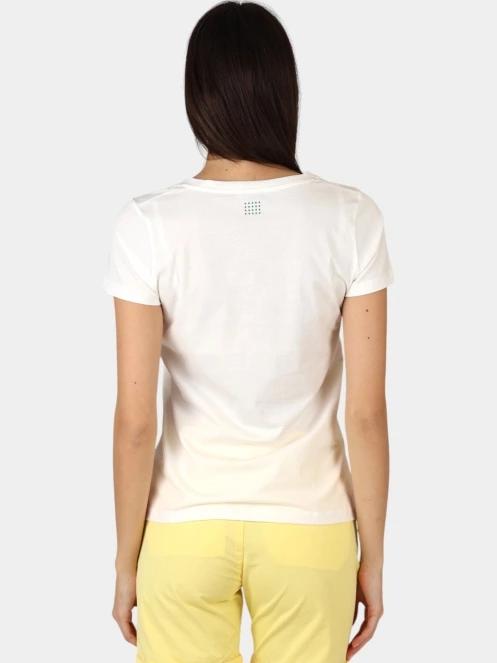 tricou cu maneci scurte pt. femei TBS Lugditee alb 4