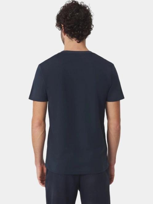 tricou cu maneci scurte pt. barbati TBS Mariotee albastru inchis 3