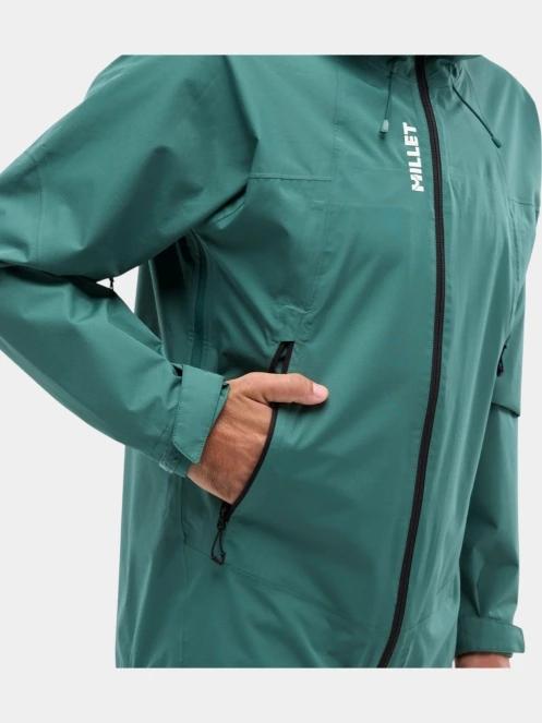 jacheta de drumetie impermeabila pt. barbati Millet Fitz Roy Jkt M verde 6