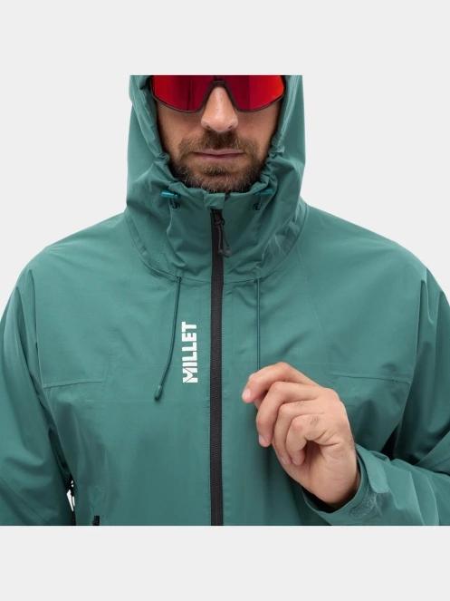 jacheta de drumetie impermeabila pt. barbati Millet Fitz Roy Jkt M verde 10