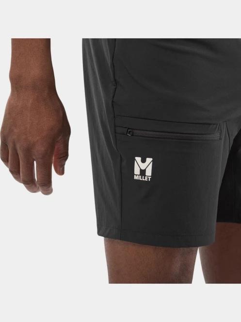 pantaloni scurti pentru drumetii pt. barbati Millet Onega Stretch Short M negru 5