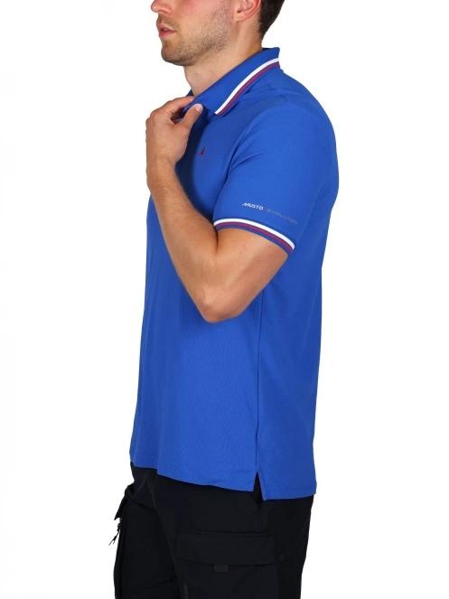 tricou cu guler pt. barbati Musto Evo Pro Lite Ss Polo albastru 4