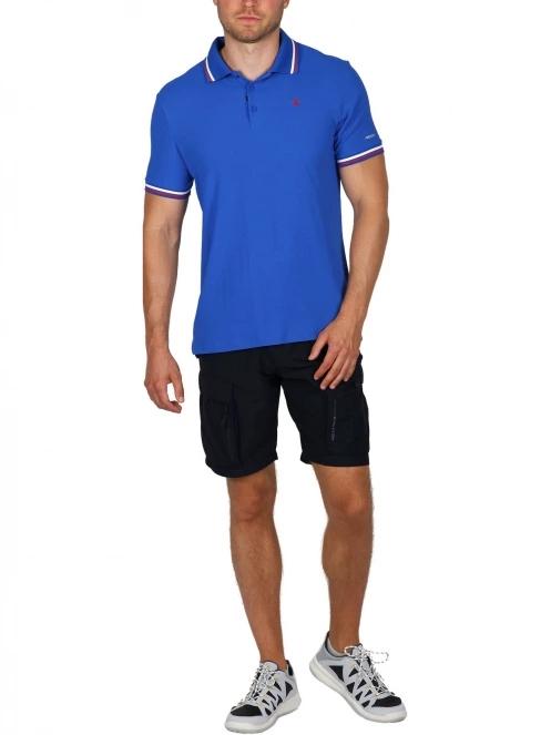 tricou cu guler pt. barbati Musto Evo Pro Lite Ss Polo albastru 6