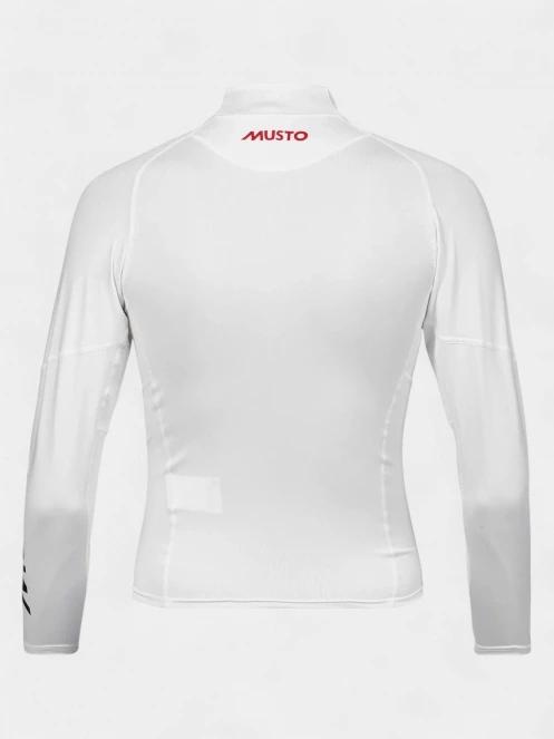 lycra cu maneci lungi Musto Jr Champ Rash Guard alb 3