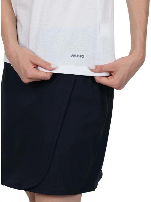 tricou cu maneci scurte pt. femei Musto W Ess Tee alb 5