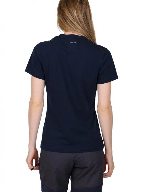 tricou cu maneci scurte pt. femei Musto W Ess Tee albastru inchis 4