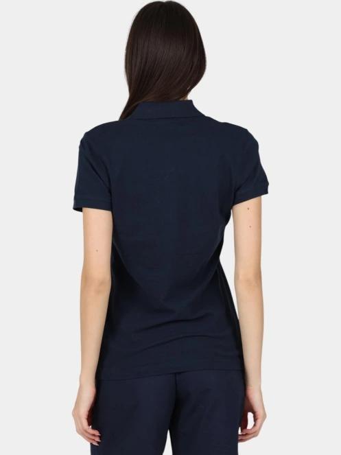 tricou cu guler pt. femei Musto W Ess Pique Polo albastru inchis 4