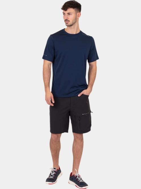 tricou pentru sport, cu maneci scurte pt. barbati Musto M Evo Crew Sunblock Ss Tee albastru inchis 5