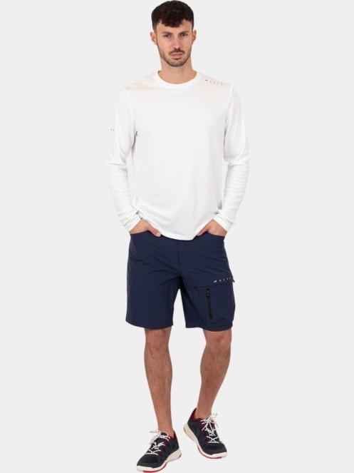 tricou cu maneci lungi, pentru sport pt. barbati Musto M Evo Crew Sunblock Ls Tee alb 5