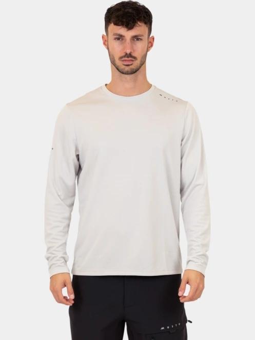 tricou cu maneci lungi, pentru sport pt. barbati Musto M Evo Crew Sunblock Ls Tee gri 2