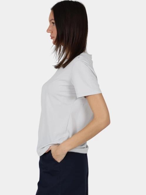 tricou pentru sport, cu maneci scurte pt. femei Musto W Evo Crew Sunblock Ss Tee gri 3