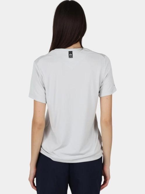 tricou pentru sport, cu maneci scurte pt. femei Musto W Evo Crew Sunblock Ss Tee gri 4
