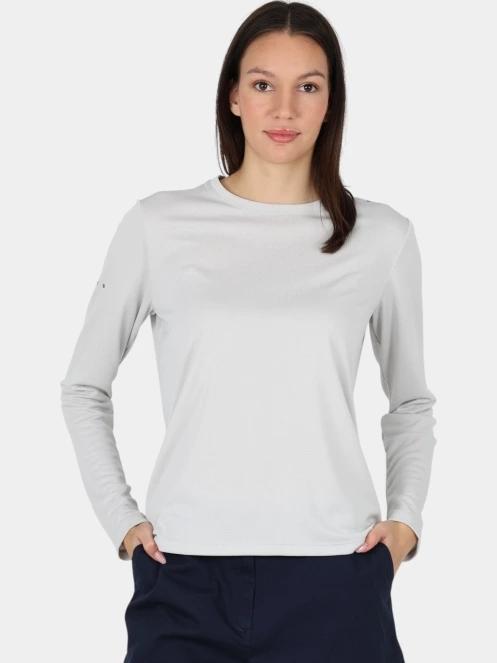 tricou cu maneci lungi, pentru sport pt. femei Musto W Evo Crew Sunblock Ls Tee gri 2