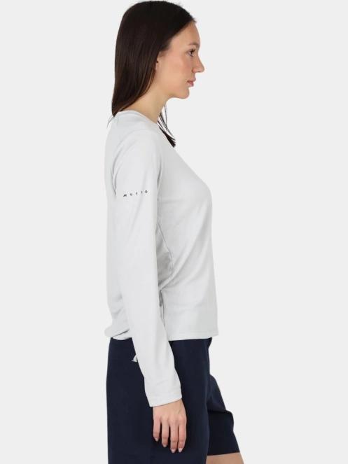 tricou cu maneci lungi, pentru sport pt. femei Musto W Evo Crew Sunblock Ls Tee gri 3