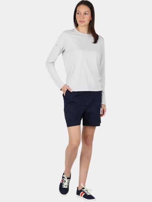 tricou cu maneci lungi, pentru sport pt. femei Musto W Evo Crew Sunblock Ls Tee gri 5