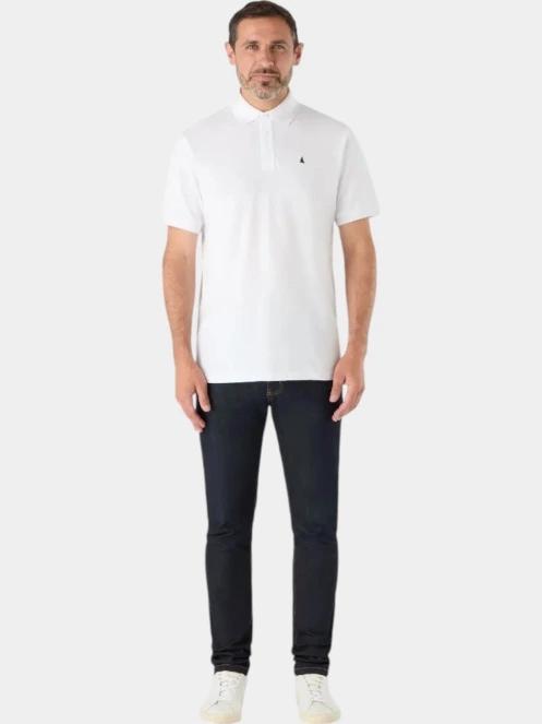 tricou cu guler pt. barbati Musto M Original Ss Polo alb 2