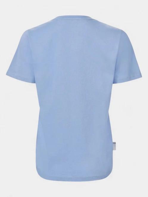 tricou cu maneci scurte pt. femei Musto W 1964 Graphic Ss Tee albastru deschis 6