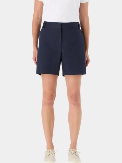 pantaloni scurti pt. femei Musto W Classic Twill Short albastru inchis 2