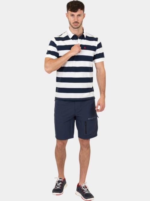 tricou cu guler pt. barbati Musto M Original Striped Ss Polo albastru inchis 5